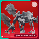 Harpy Mob - Tabletop Miniature (Pre-Supported)