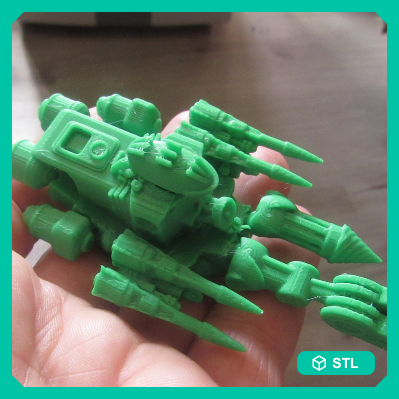 Knuse Mechs - SubMech Minis for Gameplay