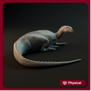 Tenontosaurus resting 1-35 scale