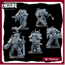 Dredge marines combat squad (5 physical miniatures)
