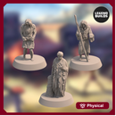 Outcasts of the Realm of Eros (3 miniatures) – 3D printable miniature – STL file