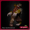 Zombie Miner 1 [PRE-SUPPORTED]  Dwarf Infected