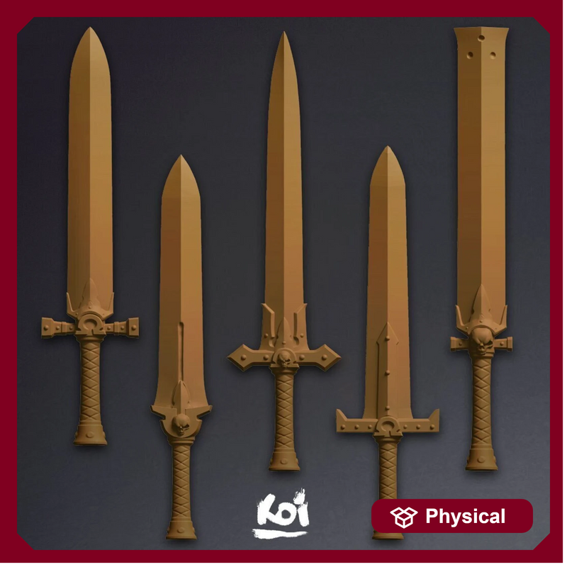 Swords of Justice - Weapon Set