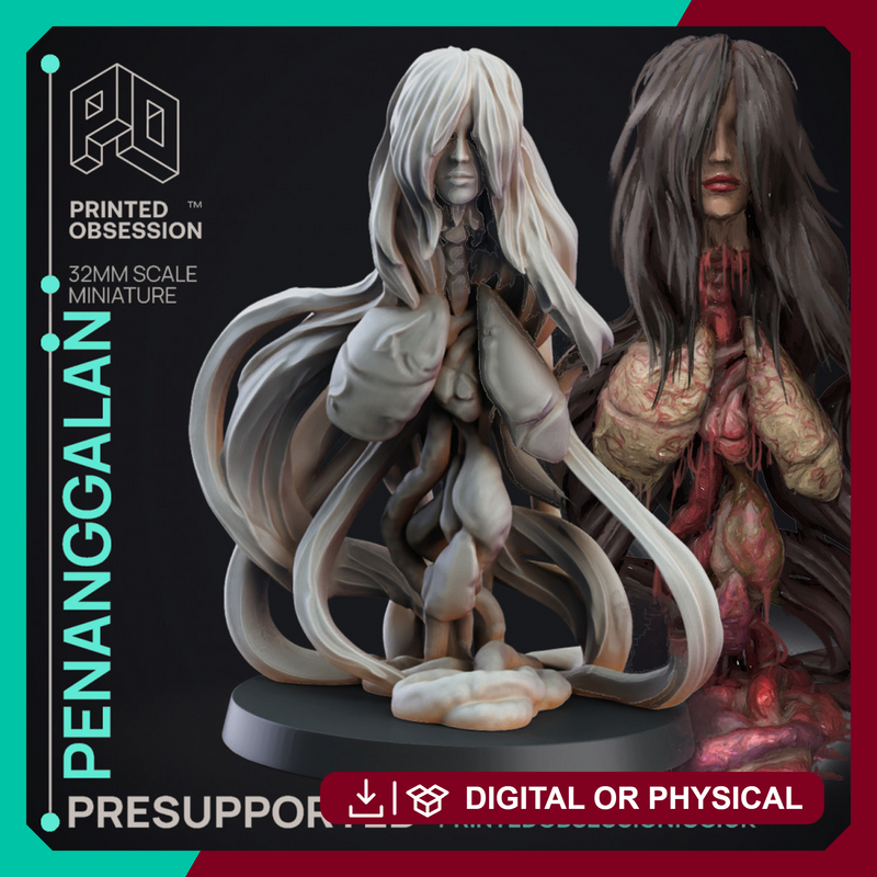 Penanggalan - Cryptid - PRESUPPORTED - 32mm Scale - Only-Games
