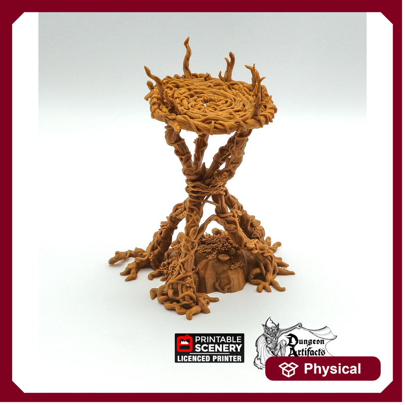 Gloamwood Tower - The Gloaming Swamps - Printable Scenery Terrain Wargaming D&D DnD 10mm 15mm 20mm 25mm 28mm 32mm 40mm 54mm
