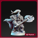 Ortwayn - Dwarf Warrior - 32mm - DnD -