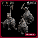 Wolf Rider Bundle - TytanTroll Miniatures - DnD - Fantasy