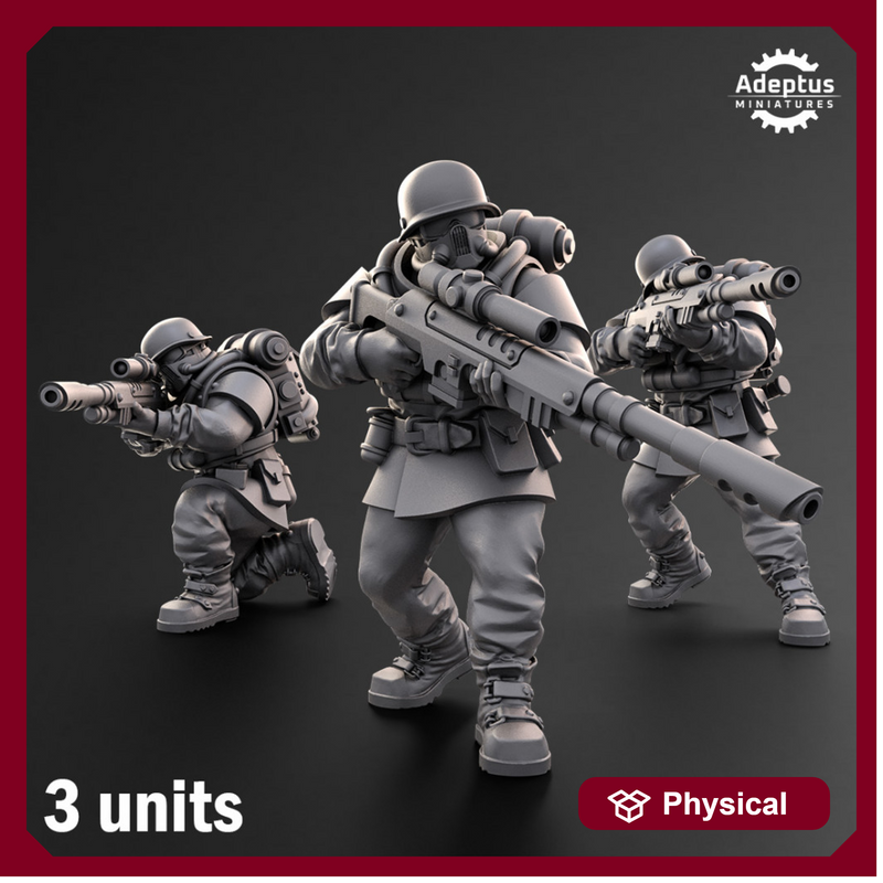 Snipers. Koelner Regiment. Imperial Guard