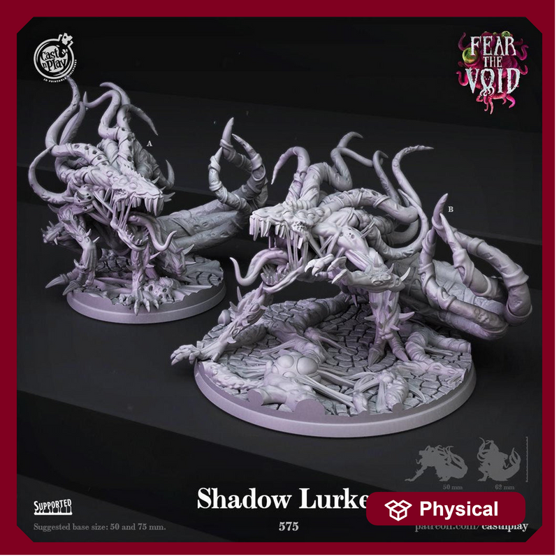 Eldritch Abominations Horrors from Far Realm | 28mm/32mm Scale Med/Lrg/Huge/Gargantuan | Dungeons and Dragons | Pathfinder | Figurine Mini - Only-Games