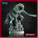 (0186) Male gnoll thief rogue assassin with knive