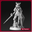 Iletia- Elven Warrior Princess - 32mm - DnD