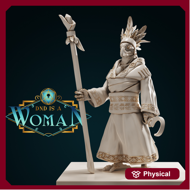 Aarakocra Druid - Criann - 28mm / 32mm / 75mm