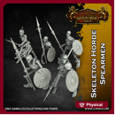 Skeleton Horde with Spears - Set of 5 (32mm scale)