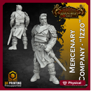 Mercenary Company -  Izzo (32mm scale)