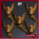 Ravenwings Type 5 - Miniature heads