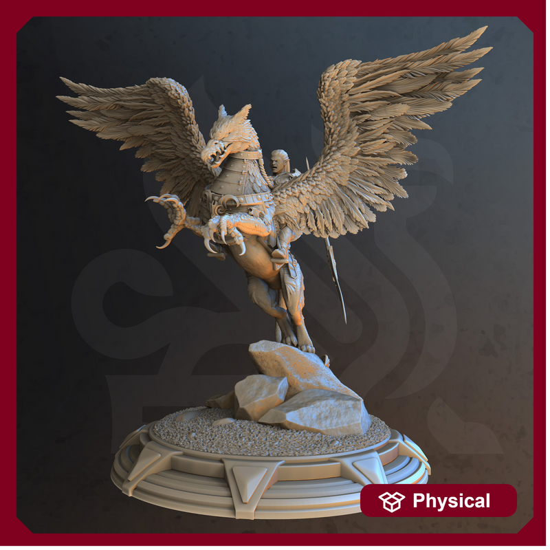 Griffin Rider - Ash upon Thyralmir
