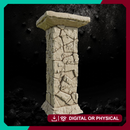 Stone Pillar - Fantasy Terrain STL, DnD & Wargaming Scenery