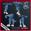 Gramal - Globlin Rogue in Action and Football Pose