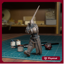 Town Guard Swinging Sword - Frostgrave Pathfinder - Fantasy DND - TytanTroll Miniatures