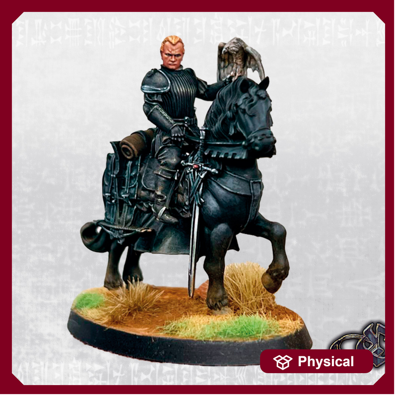 Etienne of the sunken city of Avignon  Mounted