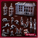 Prisoners & Cages | Bestiarum | Wargaming DnD Miniatures