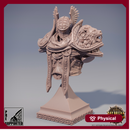 Colonel Thierry du Lion d'Argent Bust - The paladins of The Silver Lion
