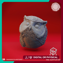 Owlbear Cub - Bust (Pre-Supported)