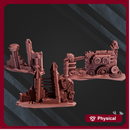 Cyberpunk terrain x3