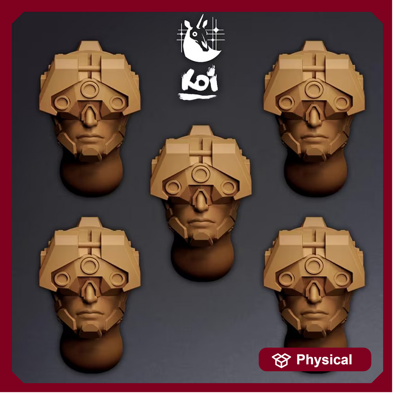 Enforcers Type 3 - Miniature Heads