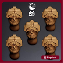 Enforcers Type 3 - Miniature Heads