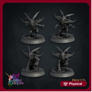 Undead Grounded Zombiefey x4