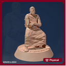 Sitting Man: Townsfolk - Sitting Man - Man - Male - Old Man - Man Character - Man NPC - Male NPC