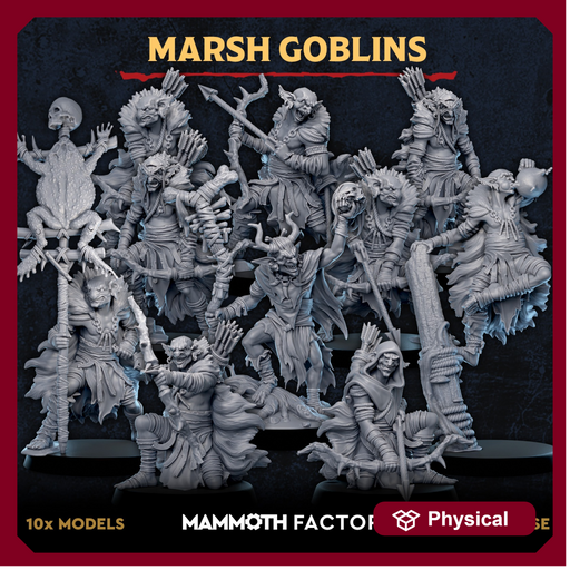 L7 - Marsh Goblins Warband (10 models) - Only-Games