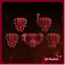 Celestial Blades Backpacks Set x5