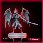 Winged Dragonborn Swordsman - Only-Games