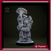 Myconid Sovereign Adult, fungus ones,  fungus folk, Unpainted Resin Mini | 28mm,32mm,54mm,75mm,100mm  | Dungeons & Dragons | Mammoth Factory - Only-Games