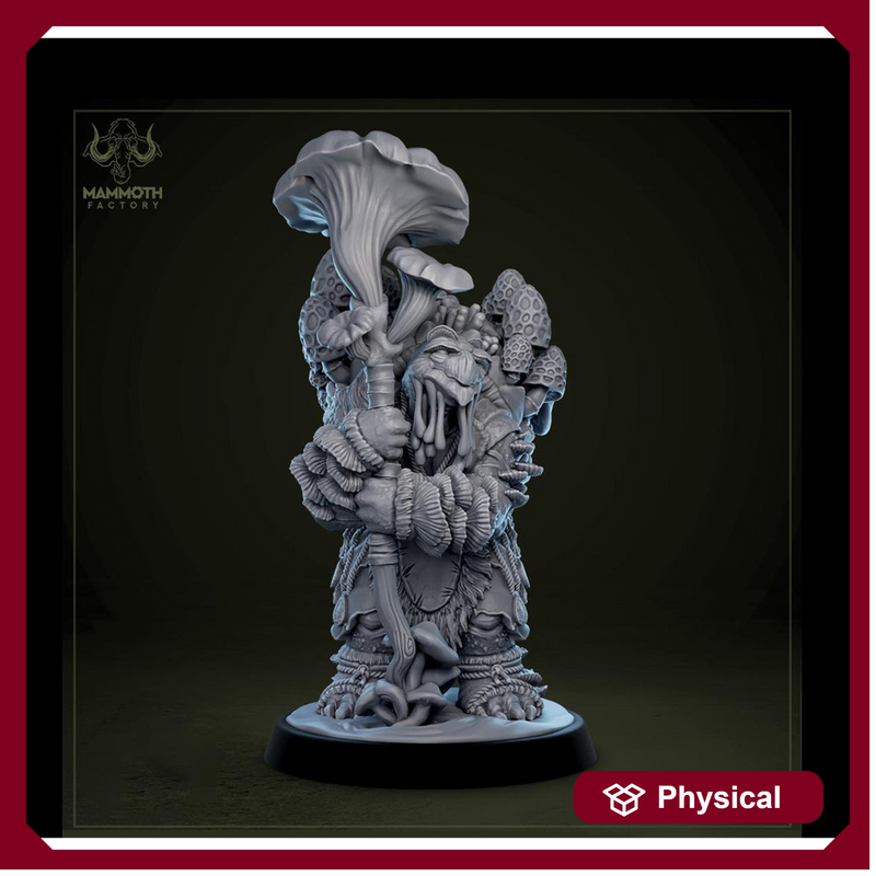 Myconid Sovereign Adult, fungus ones,  fungus folk, Unpainted Resin Mini | 28mm,32mm,54mm,75mm,100mm  | Dungeons & Dragons | Mammoth Factory - Only-Games