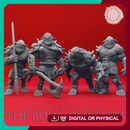 Bugbear Warband - Book of Beasts - Tabletop Miniatures (Pre-Supported)