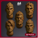 Viking - Miniature heads