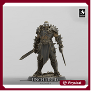 Fighter Battlemaster, Oathbreaker Paladin, Dual Swords, DnD 5e Unpainted Miniature| 28mm, 32mm,54mm,75mm,100mm Scales | Dungeons & Dragons - Only-Games