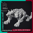 Cerberus - Hell Hound - PRESUPPROTED - 32mm Scale