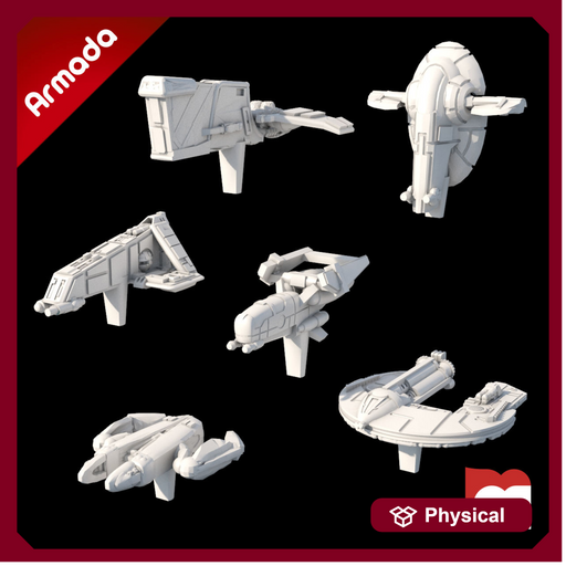(Armada) Bounty Hunters Ship Set I - Only-Games