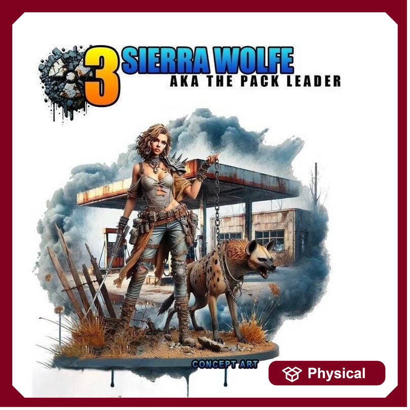 Female Sci-Fi Warrior Soldier, PC NPC Unpainted Resin Miniature | NSFW Topless & Nude versions | 28mm, 32mm,54mm, 75mm, 100mm Scales |DnD 5e - Only-Games