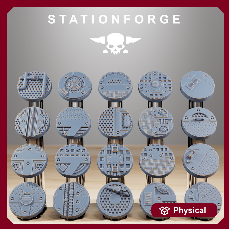25mm Industrial bases