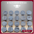 25mm Industrial bases