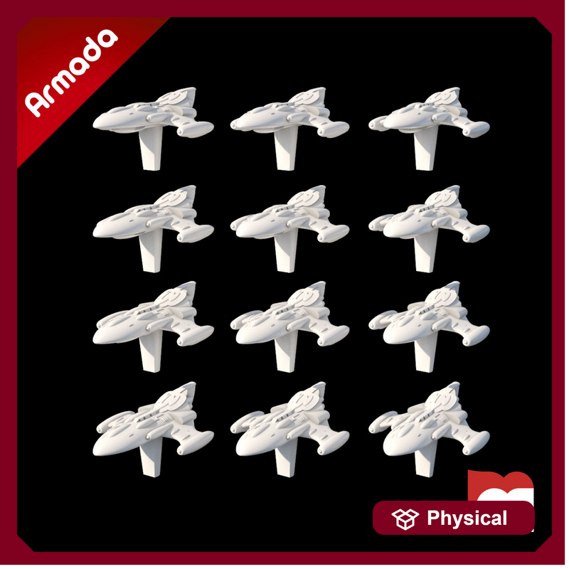 (Armada) 12x Mon Calamari Amphibious Starfighter - Only-Games