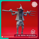 Scarecrow - Pitchfork - Tabletop Miniature (Pre-Supported)