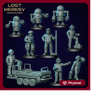 Space Station Characters and Equipment Bundle