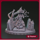 Mysterious witchcraft of Lionila - Marina von Litta diorama 32mm