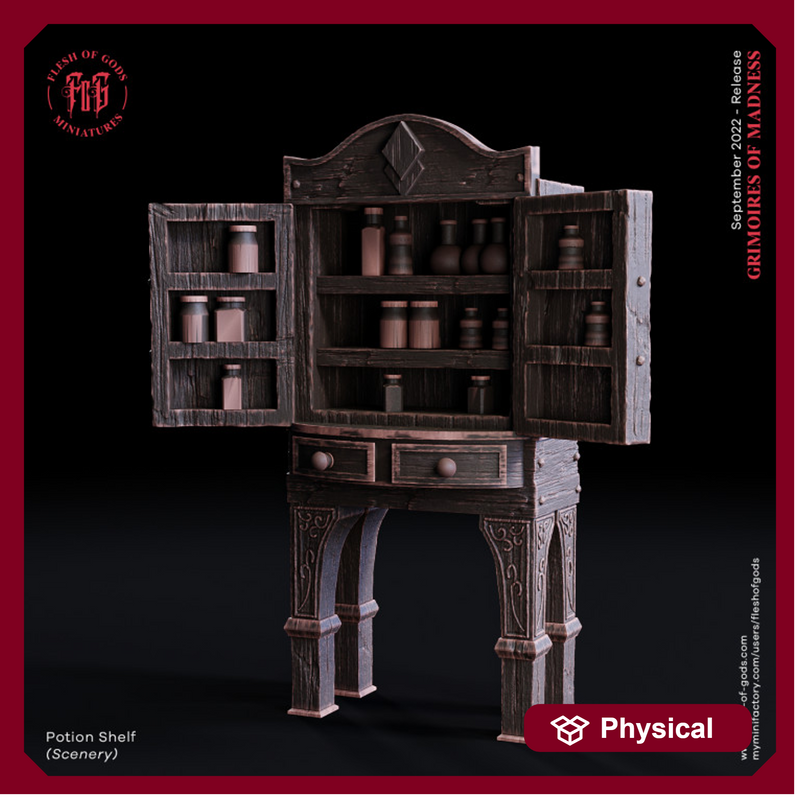 Potion Shelf - Scenery